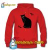 cat with eyeglasses Hoodie NT