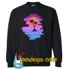 1980s Sunset Palm tree Sweatshirt NT