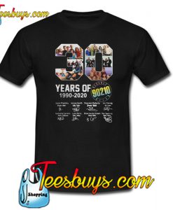 30 Years of Beverly Hills 90210 1990-2020 Signatures T-Shirt NT