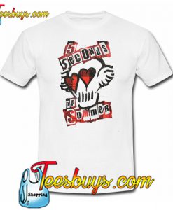 5 Seconds of Summer Heart of Rock Trending T Shirt NT