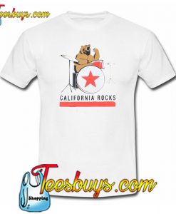 California Rocks Bear T-Shirt NT