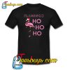 Flamingo HoHoHo Christmas Day Trending T Shirt NT