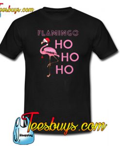 Flamingo HoHoHo Christmas Day Trending T Shirt NT