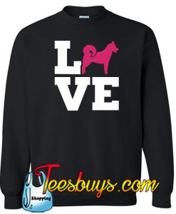 Greenland Dog love sweatshirt NT