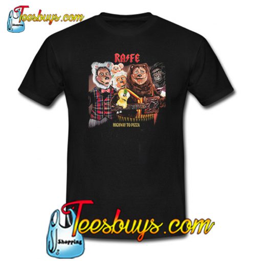 Highway To Pizza Rock-afire Explosion T-Shirt NT