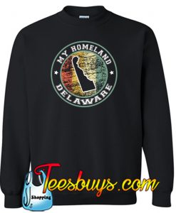 Homeland Delaware state USA vintage Sweatshirt NT