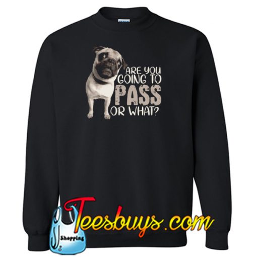 Passing Pug Sweatshirt NT