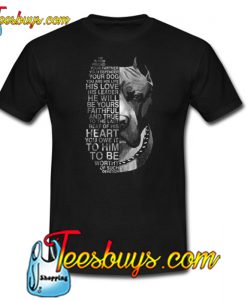 Pitbull He Is Your Friend T-Shirt NT