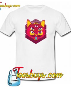 Psychedelic Third Eye Cat Spiritual Trending T-Shirt NT