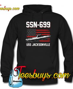 SSN-699 USS Jacksonville Hoodie NT