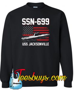 SSN-699 USS Jacksonville Sweatshirt NT