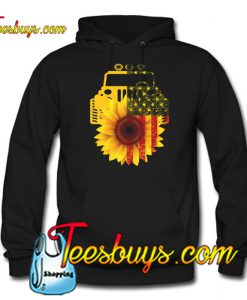 Sunflower us flag Hoodie NT