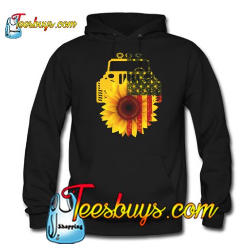 Sunflower us flag Hoodie NT