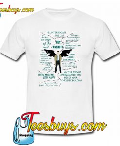 Supernatural Castiel Angel T-Shirt NT