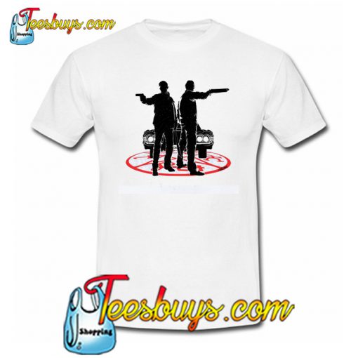 Supernatural Sam And Dean Silhouette T-Shirt NT