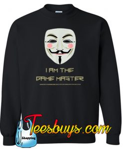 Anonymous Mask Project Zorgo Game Master Sweatshirt NT