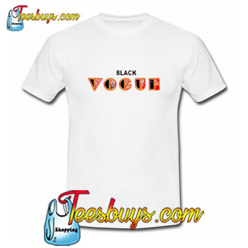 Black Vogue T-Shirt NT