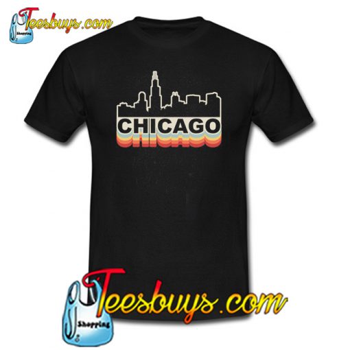 Chicago Skyline Vintage T-Shirt NT