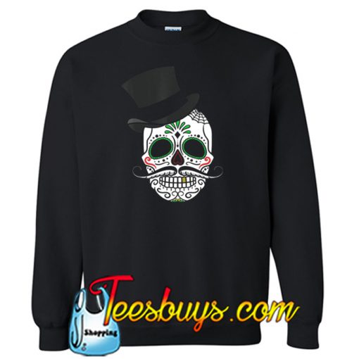 Day Of The Dead Sugar Skull Sweatshirt NT