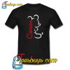 Disney Mickey Silhouette Trending T-Shirt NT