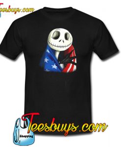 Jack Skellington American Flag T-Shirt NT