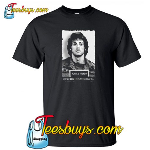 John Rambo Mugshot T-Shirt NT