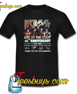 Kiss 46th Anniversary 1973-2019 T-Shirt NT
