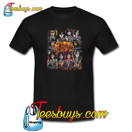 Kiss Band Characters T-Shirt NT