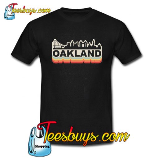 Oakland Skyline Vintage T-Shirt NT