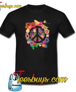 Peace Sign Colorful T-Shirt NT