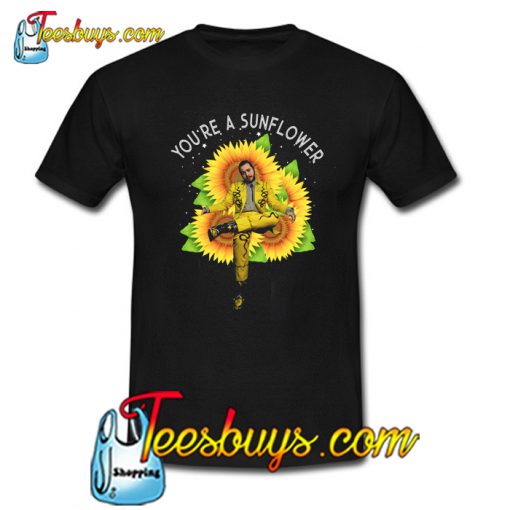 Post Malone You’re a Sunflower T-Shirt NT