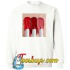 Red Lipstick Sweatshirt SR