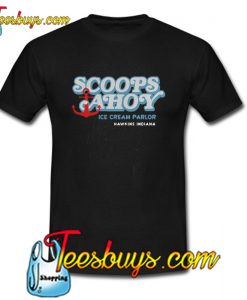 Scoops Ahoy Ice Cream Parlor T-Shirt SR