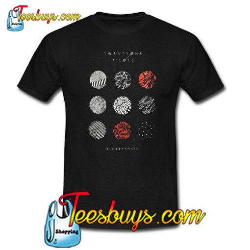 Twenty One Pilots – Mens Blurry Face Trending T-Shirt NT