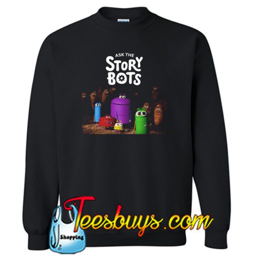 Ask The Storybots SWEATSHIRT SR