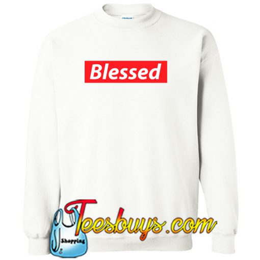 Blessed Red Box SWEATSHIRT SR