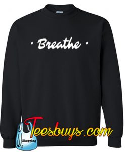 Breathe yoga design Crewneck Sweatshirt SWEATSHIRT SR