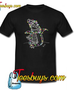 Christmas Day Penguin T-SHIRT SR