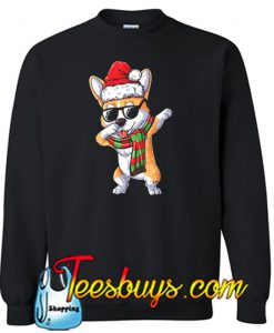 Dabbing Corgi Xmas SWEATSHIRT SR