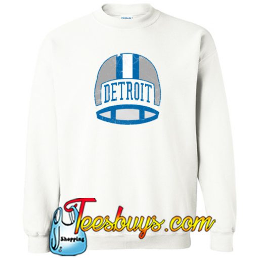 Detroit Retro Helmet SWEATSHIRT SR