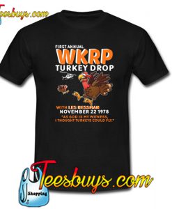 First Annual WKRP Turkey Drop T-Shirt SR