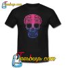 Halloween SKULL T-SHIRT SR