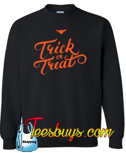 Halloween Trck or Treat SWEATSHIRT SR