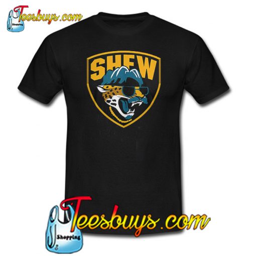 Jaguar Mustache Minshew Shield T-SHIRT SR