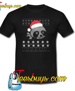 Panda Ugly Christmas T-SHIRT SR