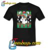 Penguin with Scarf CHRISTMAS T-SHIRT SR