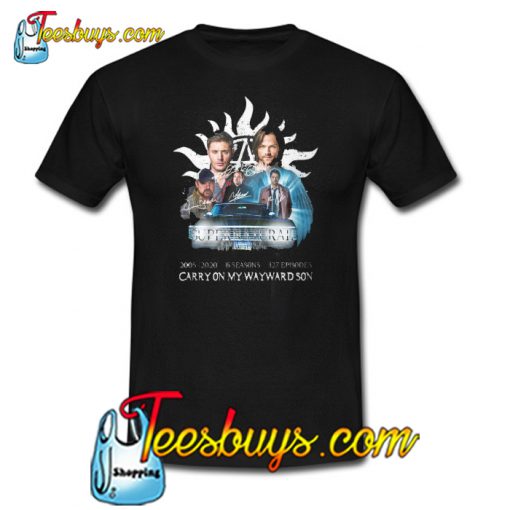 SUPERNATURAL T-SHIRT SR