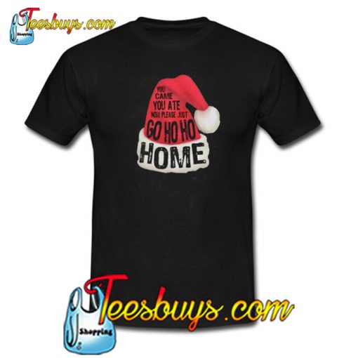 Santa Hat Go Ho Ho Trending T-Shirt SR