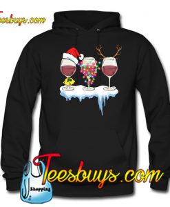 Three Glass of Wine CHRISTMAS HOODIE SR