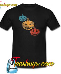 Vintage Halloween Pumpkin 2019 T-SHIRT SR